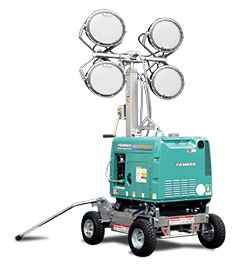 《ＬＥＤ４灯式投光機エンジン式》